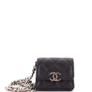 Chanel Coco Enamel Strap Flap Clutch #233450C24B